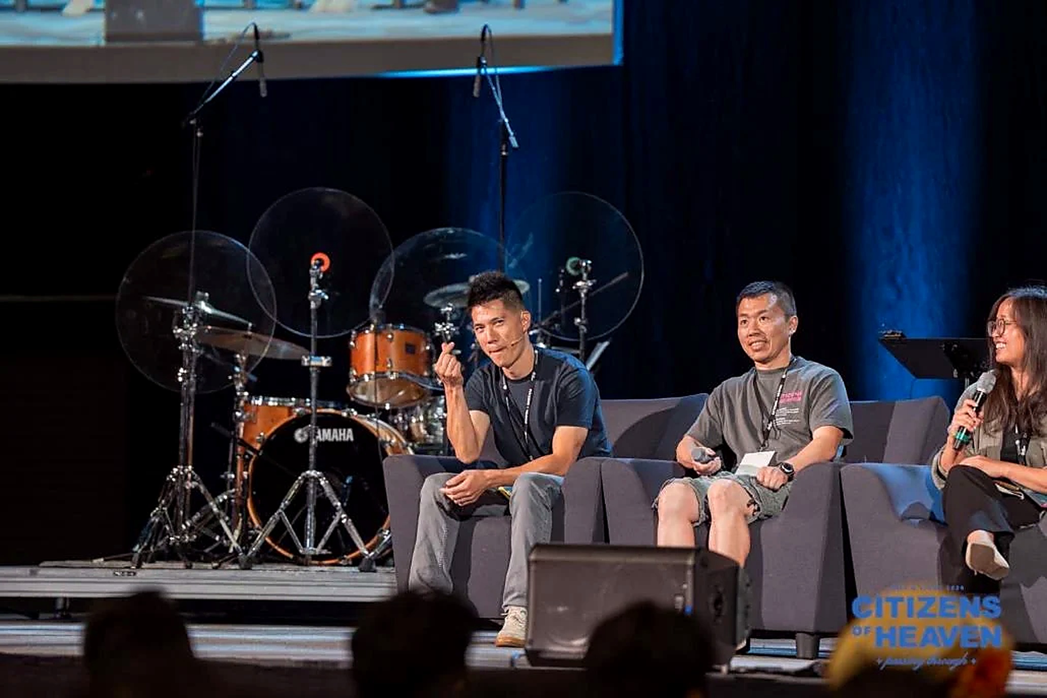 Dr. Chung on a conference panel discussion